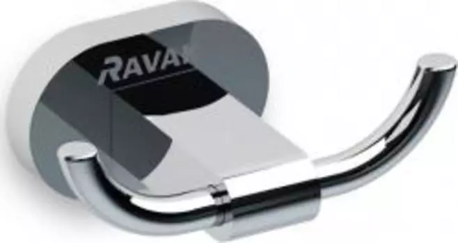 Крючок двойной Ravak Chrome CR 100.00 X07P186 хром
