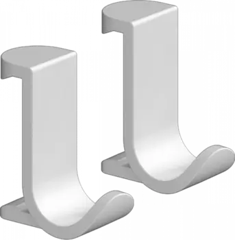 Крючок широкий Hansgrohe WallStoris 27914700, матовый белый