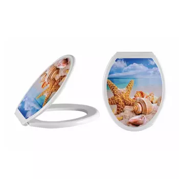 Крышка-сиденье для унитаза Nova 2012.001, белый