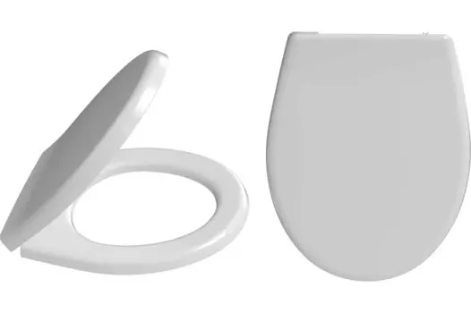 Крышка-сиденье для унитаза Nova Альфа 2025, белый