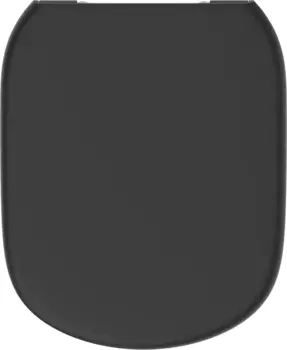 Крышка-сиденье Ideal Standard Tesi T3529V3 с микролифтом, черный матовый