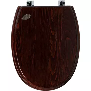 Крышка-сиденье Simas Lante LA008noce/cr орех, с микролифтом, петли хром