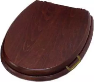 Крышка-сиденье Simas Lante LA009noce/br орех с микролифтом петли бронза