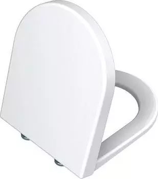 Крышка-сиденье VitrA S50 72-003-309 с микролифтом, белый, петли хром
