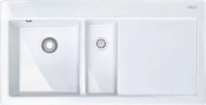 Кухонная мойка 100 см Franke Mythos MTK 651-100 124.0335.710, белый