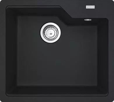 Кухонная мойка 56 см Franke Urban UBG 610-56 3,5" 114.0595.378, оникс