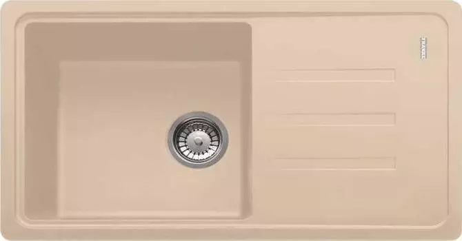 Кухонная мойка 78 см Franke Malta BSG 611-78 3,5" 114.0391.204, бежевый