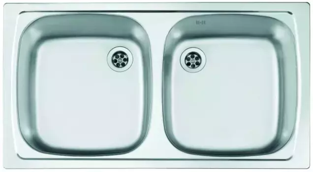 Кухонная мойка Alveus Basic 1039145 хром