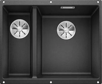 Кухонная мойка Blanco Subline 340/160-U 523558 (чаша справа) антрацит
