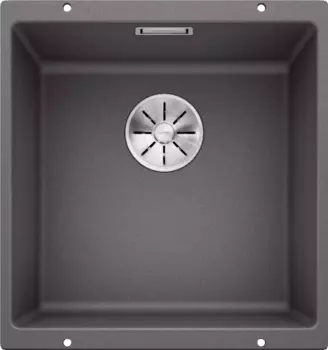 Кухонная мойка Blanco Subline 400-U 523423 тёмная скала
