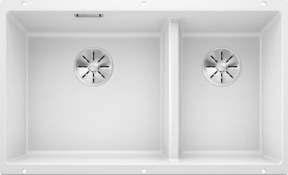 Кухонная мойка Blanco Subline 430/270-U 523155 белый