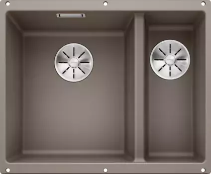 Кухонная мойка Blanco Subline 523556 бежевый, серый