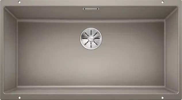 Кухонная мойка Blanco Subline 800-U 523148 серый бежевый