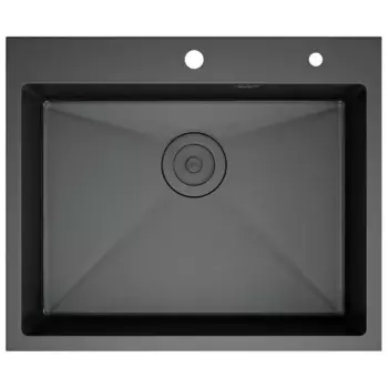 Кухонная мойка D&K DKS604506 черный