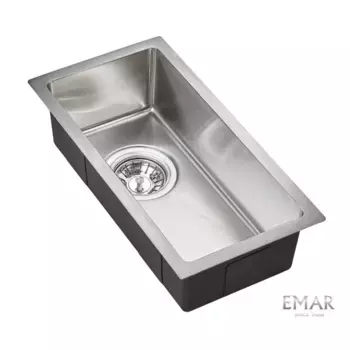 Кухонная мойка Emar Best EMB-126A PVD Nano Satine серый