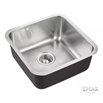 Кухонная мойка Emar Best EMB-127A PVD Nano Satine серый