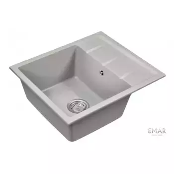 Кухонная мойка Emar Quartz EMQ-1580.Q Барит серый