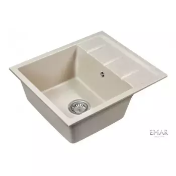 Кухонная мойка Emar Quartz EMQ-1580.Q Берилл бежевый