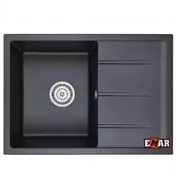 Кухонная мойка Emar Quartz EMQ-1700.Q Оникс серый