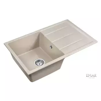Кухонная мойка Emar Quartz EMQ-1800.Q Берилл бежевый