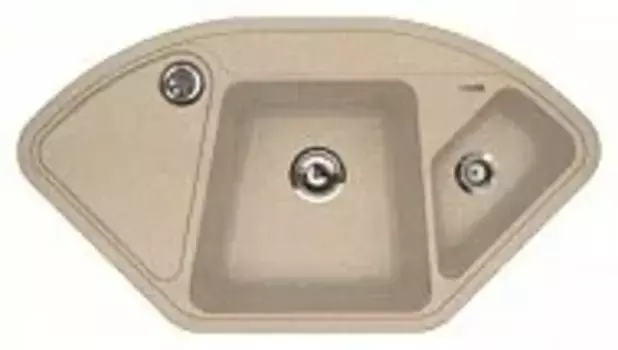 Кухонная мойка Florentina Капри 20.185.J1060.107 бежевый