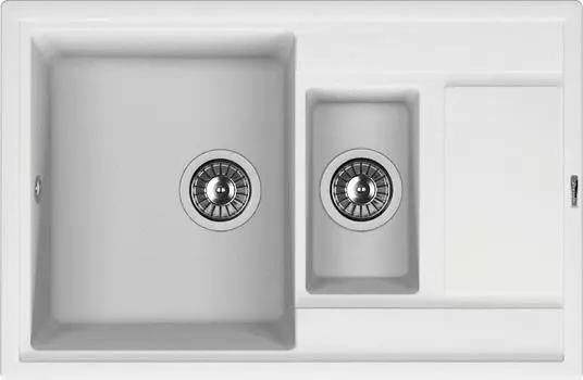 Кухонная мойка Florentina Липси 780К жасмин