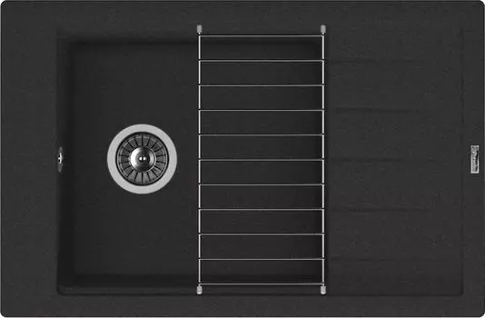 Кухонная мойка Florentina Липси 780Р чёрный