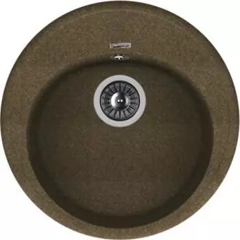 Кухонная мойка Florentina Лотос 510 коричневый