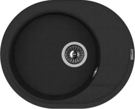 Кухонная мойка Florentina Родос 580 чёрный