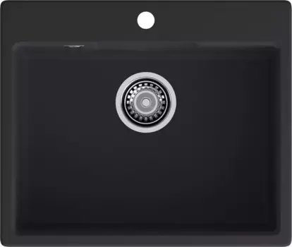 Кухонная мойка GranFest 658 черный черный