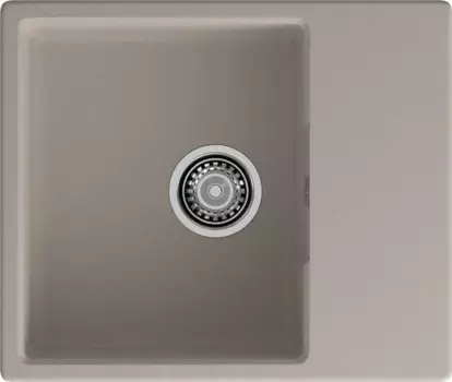 Кухонная мойка GranFest 658L песочный серый