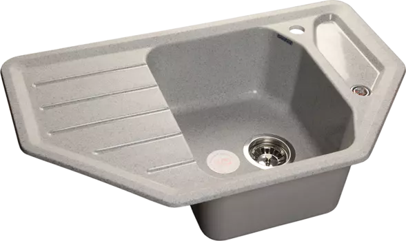 Кухонная мойка GranFest CORNER GF-C-800E серый
