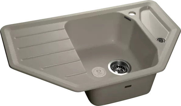Кухонная мойка GranFest CORNER GF-C-800E топаз