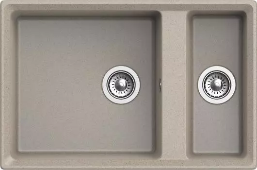 Кухонная мойка GranFest LEVEL GF-LV-760K песочный
