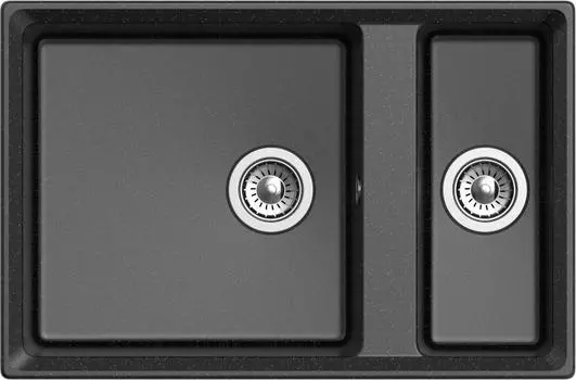 Кухонная мойка GranFest LEVEL GF-LV-760K черный