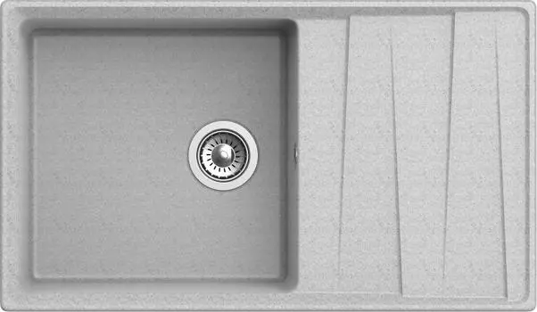 Кухонная мойка GranFest LEVEL GF-LV-860L серый