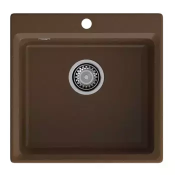 Кухонная мойка GranFest Level LV-510 терракот коричневый