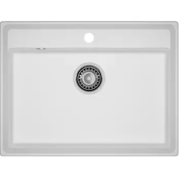 Кухонная мойка GranFest Level LV-660 иней белый