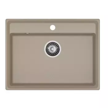 Кухонная мойка GranFest Level LV-660 песочный бежевый