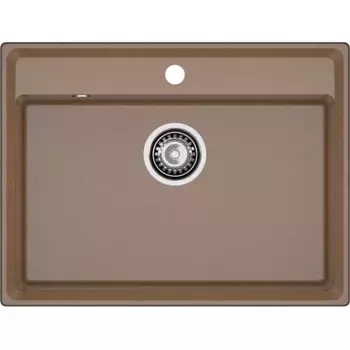 Кухонная мойка GranFest Level LV-660 терракот коричневый