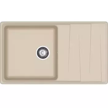 Кухонная мойка GranFest Level LV-860L кашемир бежевый