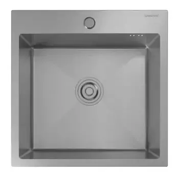 Кухонная мойка GranFest Metal 5050 нерж серый