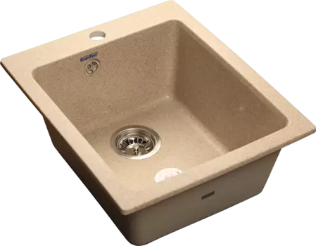 Кухонная мойка GranFest PRACTIK GF-P-505 песочный