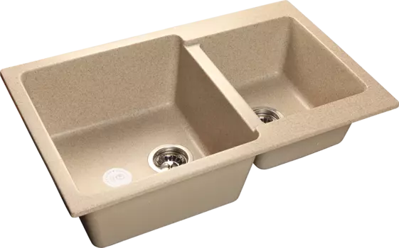 Кухонная мойка GranFest PRACTIK GF-P-780K песочный