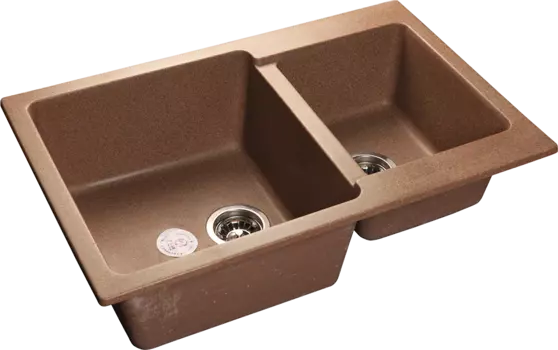 Кухонная мойка GranFest PRACTIK GF-P-780K терракот