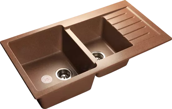 Кухонная мойка GranFest PRACTIK GF-P-980KL терракот