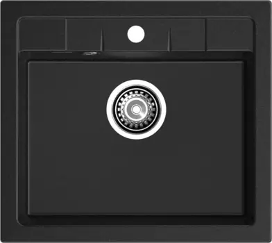 Кухонная мойка GranFest QUADRO GF-Q-561 черный