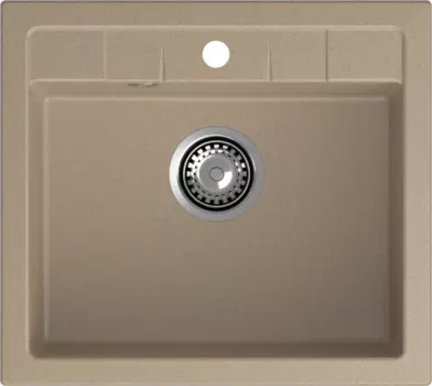 Кухонная мойка GranFest QUADRO GF-Q-561 песочный