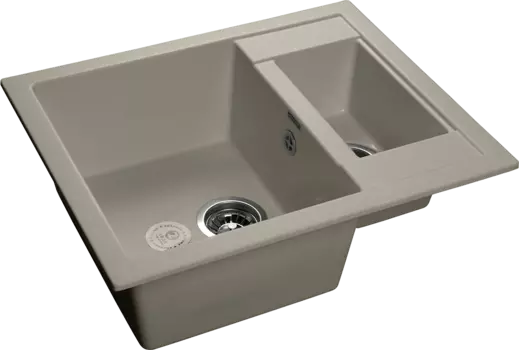 Кухонная мойка GranFest QUADRO GF-Q-610K топаз