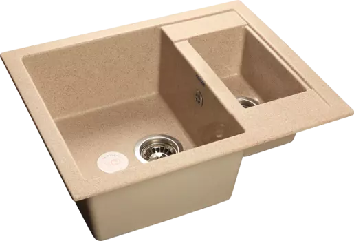 Кухонная мойка GranFest QUADRO GF-Q-610K песочный